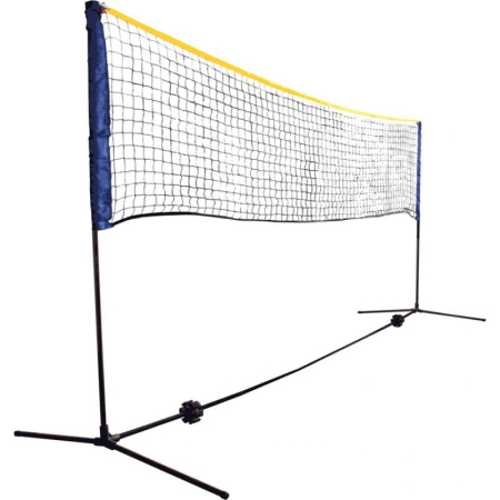 Stalpi si fileuri badminton - Set stalpi + fileu multisport Schildkröt 300x75 cm: badminton, tenis, volei, tenis picior