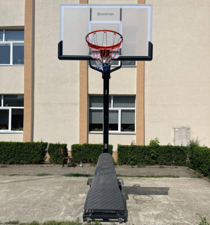 Sistem baschet Master Sport Court Pro 305  cu suport, mobil, inaltime reglabila [2]