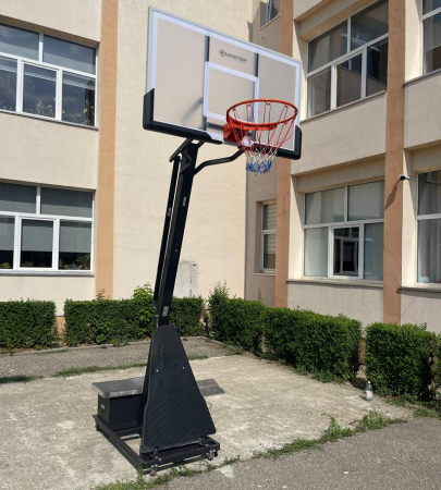 Sistem baschet Master Sport Court Pro 305  cu suport, mobil, inaltime reglabila [11]