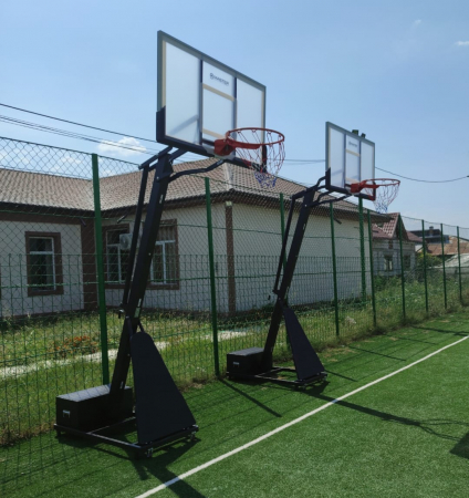 Sistem baschet Master Sport Court Pro 305  cu suport, mobil, inaltime reglabila [8]