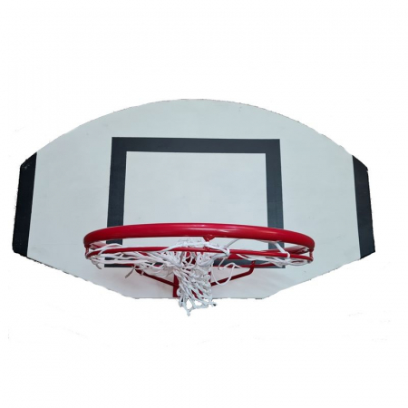 Anastasia Sport STREETBALL Wall-Mounted Basketball System – TEGO 120x70 cm Backboard, Bracket, Hoop & Net [7]