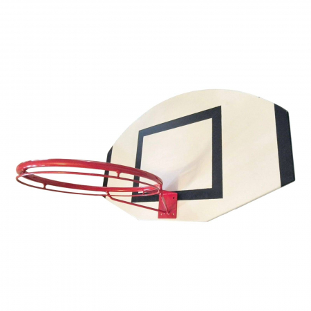 Anastasia Sport STREETBALL Wall-Mounted Basketball System – TEGO 120x70 cm Backboard, Bracket, Hoop & Net [6]