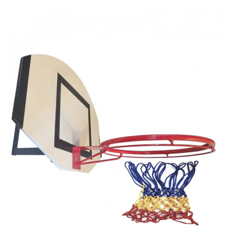 Sisteme de baschet complete - Sistem baschet perete Anastasia Sport Streetball: panou tego 120x70, consola inel si plasa