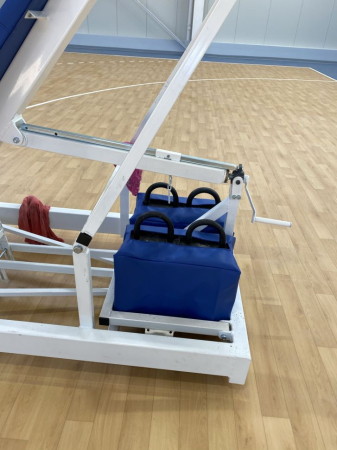Basketball stand mobile, for sport halls [10]