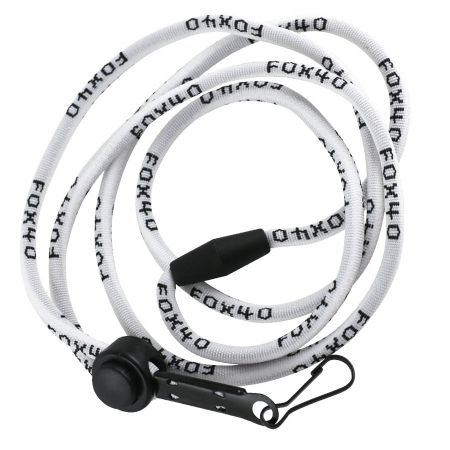 Accesorii antrenament fotbal - Snur pentru fluier Fox 40 Break Away, alb