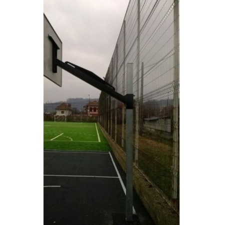Baschet - Stalp baschet Anastasia Sport profil 100x100 mm, brat proiectie 125 cm, fixare prin betonare