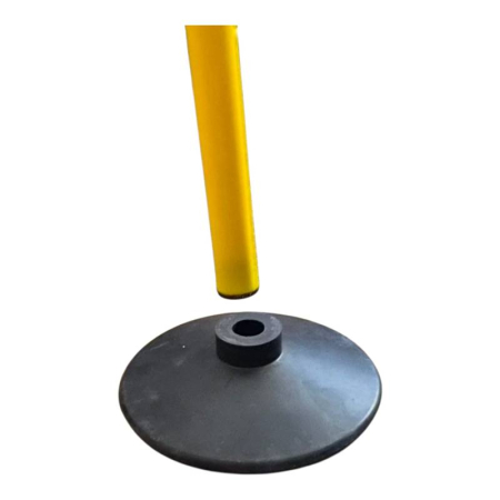 Sportech slalom training pole with 1 kg rubber base and Kerla 160 cm pole, Ø25 mm Description [4]