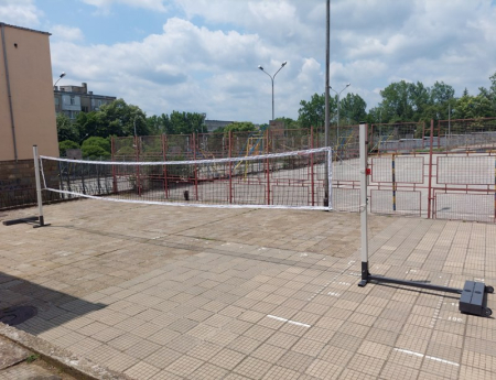 Stalpi multifunctionali mobili Anastasia Sport V3 – Volei, Badminton, Tenis [9]