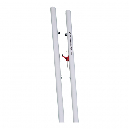 Stalpi volei Anastasia Sport profil aluminiu oval 120x100 mm, inaltime reglabila a fileului [4]