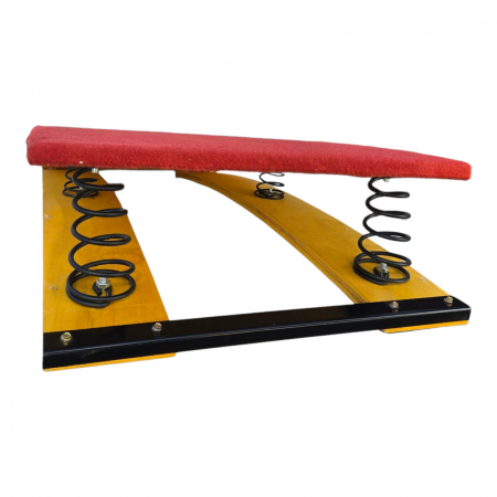 Gymnastic trampoline with springs [7]