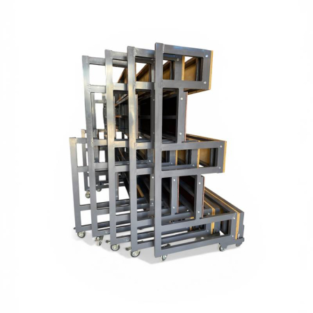 Retractable mobile bleachers TR-CT, 3 rows, 5 modules, 50 seats [2]