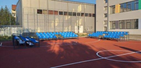 Tribuna modulara pentru spectatori 18 locuri, 3 randuri [18]