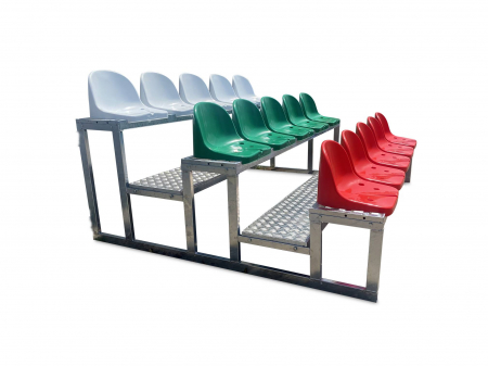 Tribuna modulara pentru spectatori 18 locuri, 3 randuri [11]