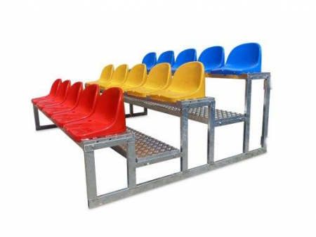 Tribuna modulara pentru spectatori 18 locuri, 3 randuri [14]