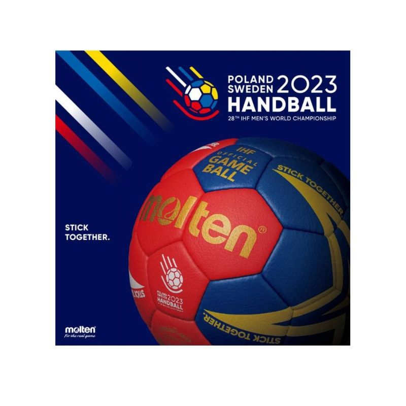 H3X5001-M3Z MOLTEN OFFICIAL WORLD CUP MEN HANDBALL 2023