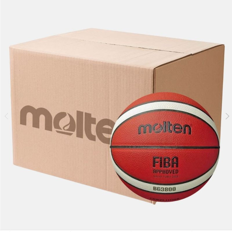 Pack B7G3800 7 Basketballs OUTDOOR FIBA Approved pcs Size / INDOOR Molten 24