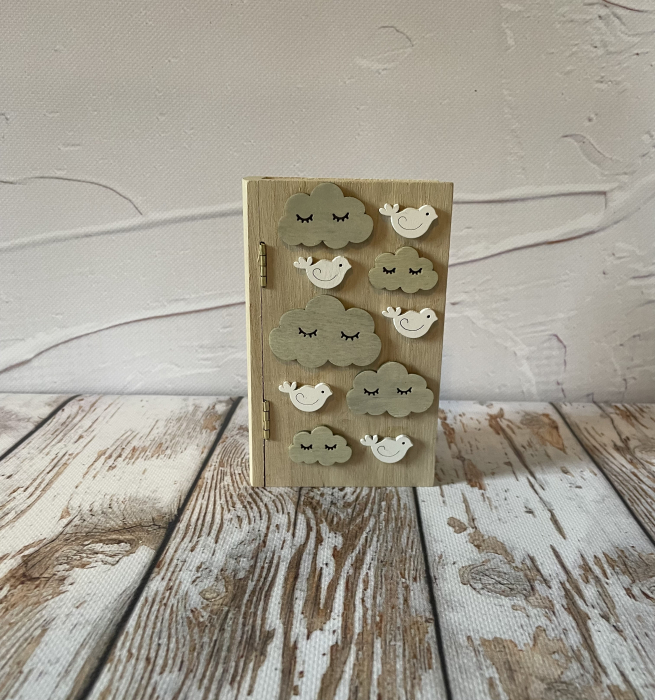 Cutie din lemn Above [2]