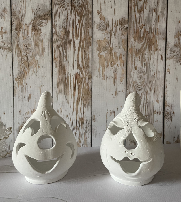 Decorațiune albă Pumpkin [2]