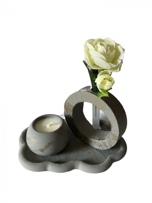 Decorațiune gri Harmony [1]