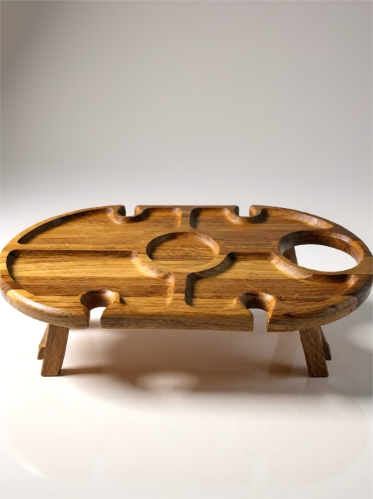 Platou mare de servire cu picioare pliabile [5]