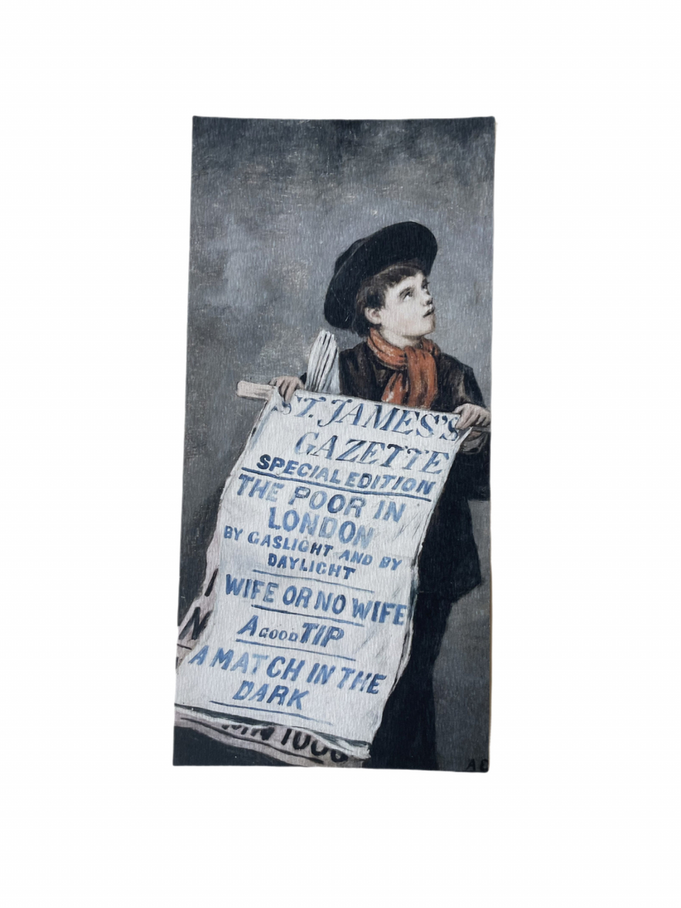 Semn de carte Newsboy [1]