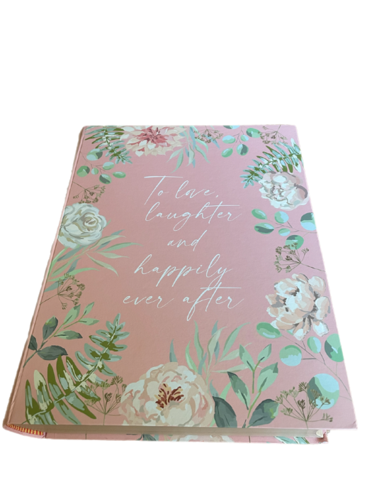 Set 3 Cutii Cadou Tip Carte-Design Floral, Roz Pastel-Cutie Mare, Medie și Mică [5]