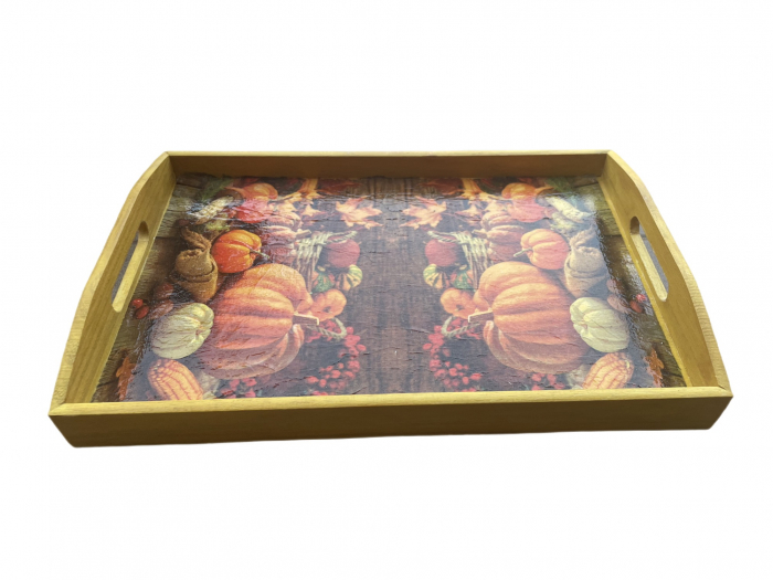 Tavă din lemn Pumpkin [1]