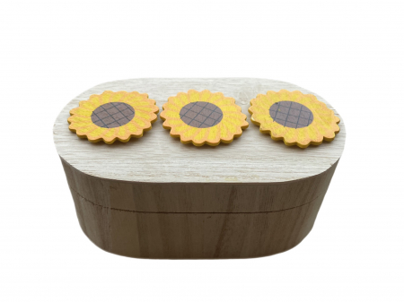 Depozitare - Cutie decorativă Sunflower