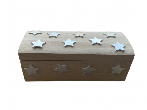 Depozitare - Cutie din lemn Stars