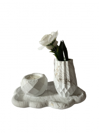 Altele - Decorațiune albă Celu