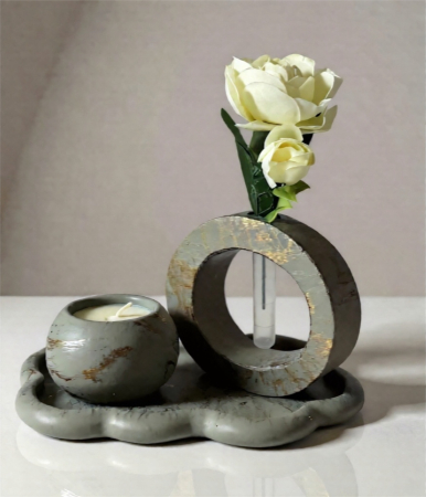 Decorațiune gri Harmony [3]