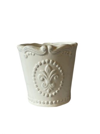 Toate produsele - Ghiveci alb Antique