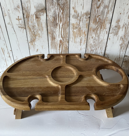 Platou mare de servire cu picioare pliabile [2]