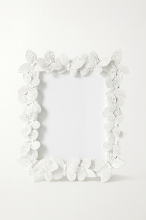 Altele - Rama foto alba fluturi