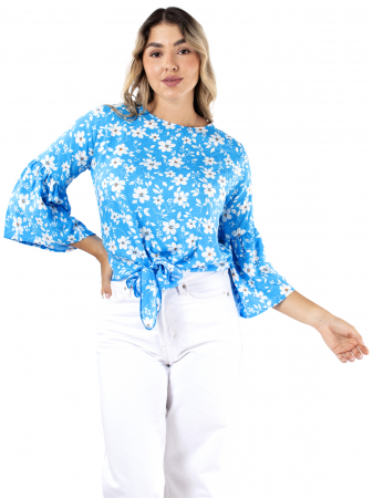 BLUZE - BLUZA MIA ALBASTRA