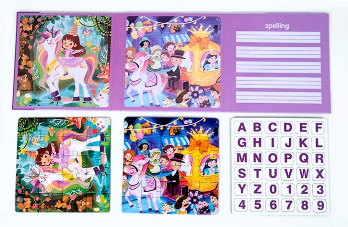 Puzzle magnetic - Printesa [3]