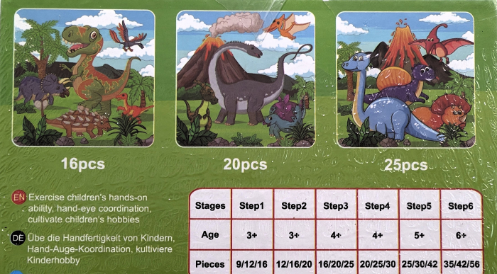 Puzzle magnetic - Dinozauri [2]