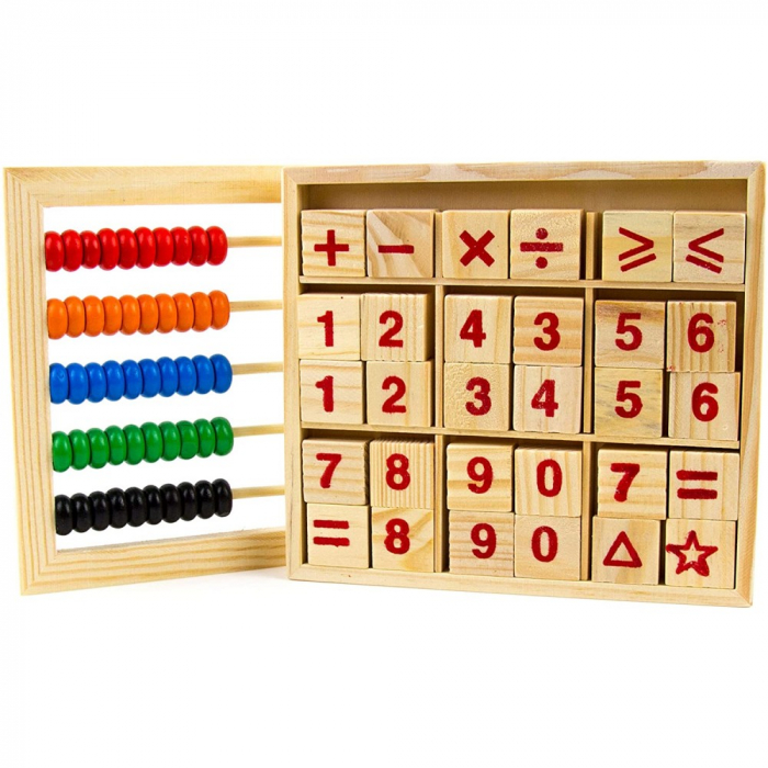 Abac din lemn cu cifre [7]