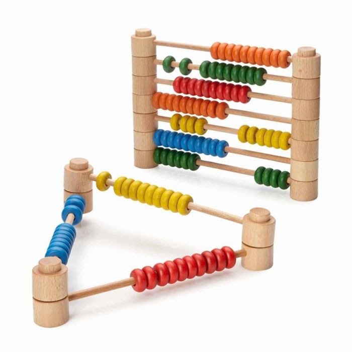 Abac modular Montessori de lemn [2]