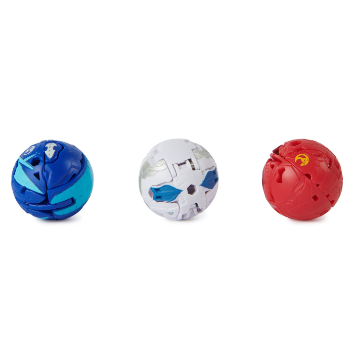 BAKUGAN SET DE LUPTA BRUISER, DRAGONOID, HAMMERHEAD, TITANIUM DRAGONOID SI NILLIOUS [3]