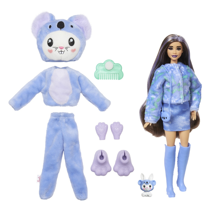 BARBIE PAPUSA BARBIE CUTIE REVEAL IEPURAS URS KOALA [2]