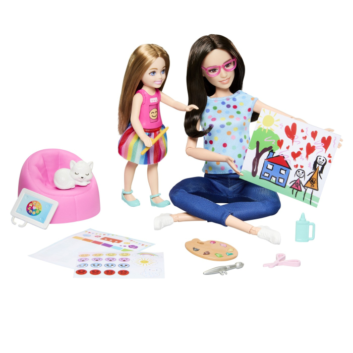 BARBIE PAPUSA BARBIE YOU CAN BE TERAPEUT IN ARTA [5]