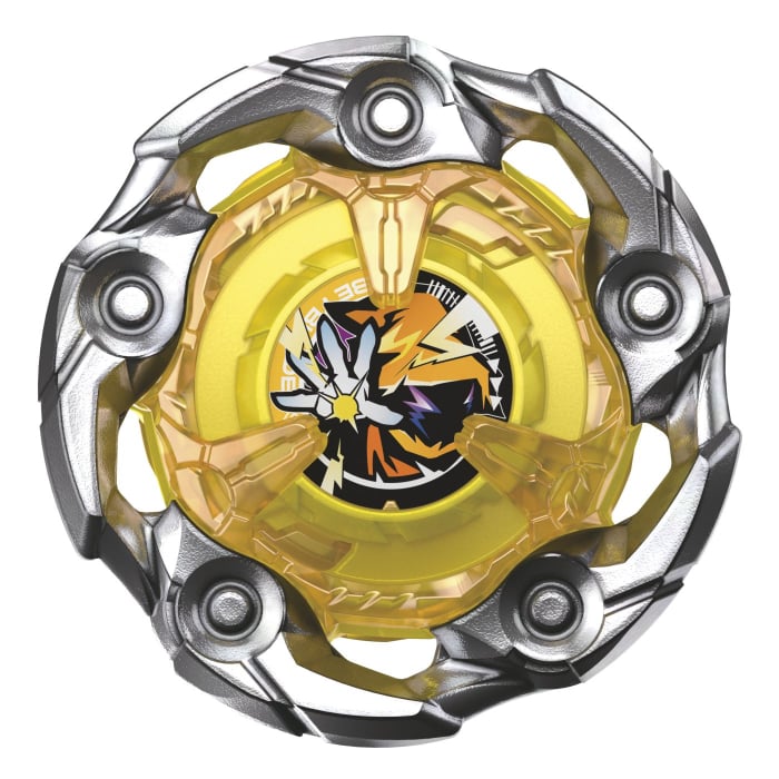 BEYBLADE X LET IT RIP SET LANSATOR SI ROATA WAND WIZARD 5-70DB UX [6]