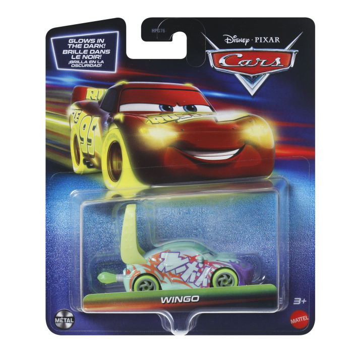 CARS GLOW RACERS MASINUTA METALICA WINGO SCARA 1 LA 55 [1]