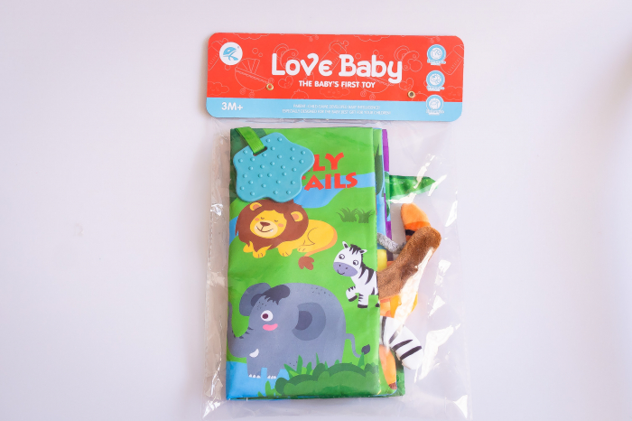 Carte senzoriala pentru bebelusi. Animale salbatice [3]