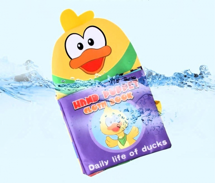 Carte textila  desen ratusca 0-12 luni [6]