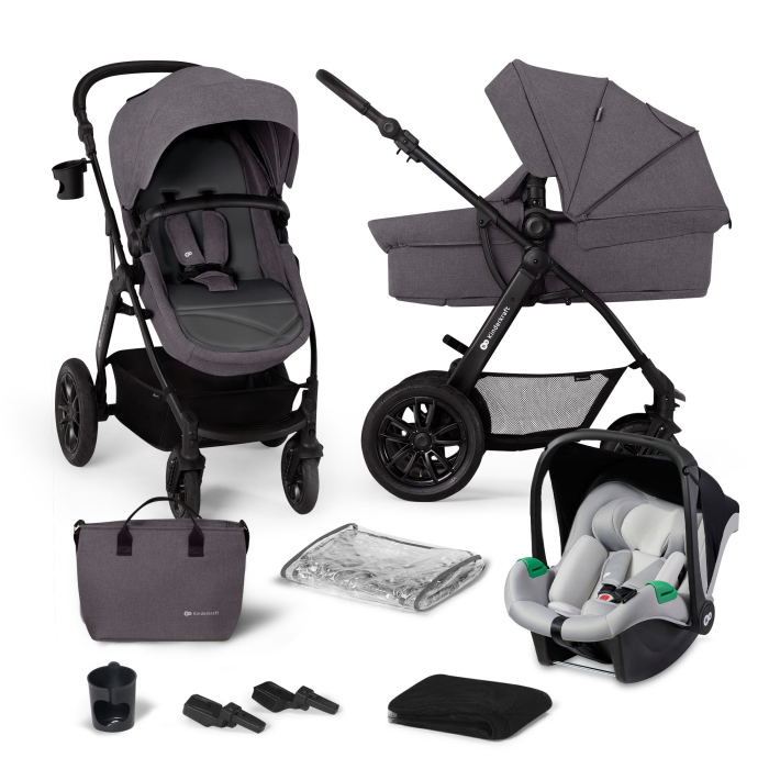 CARUCIOR MULTIFUNCTIONAL KINDERKRAFT XMOOV, 3 IN 1, DARK GREY [1]