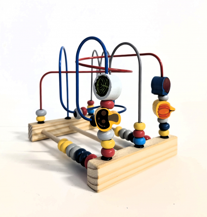 Circuit motricitate Montessori -  legume [2]