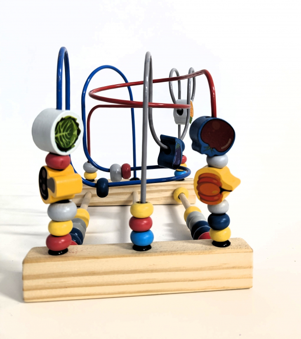 Circuit motricitate Montessori -  legume [3]