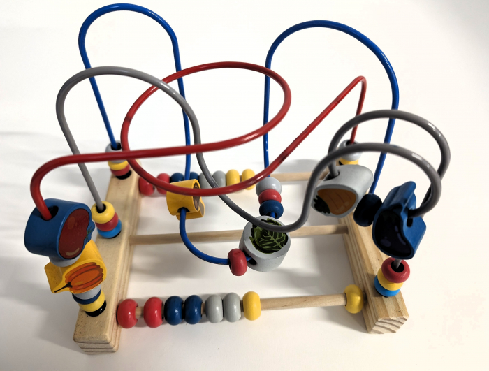 Circuit motricitate Montessori -  legume [6]